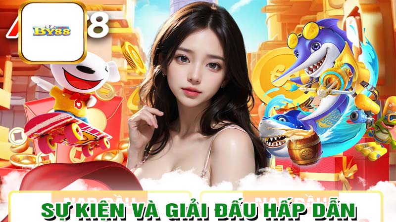 Sự kiện và giải đấu hấp dẫn của BY88