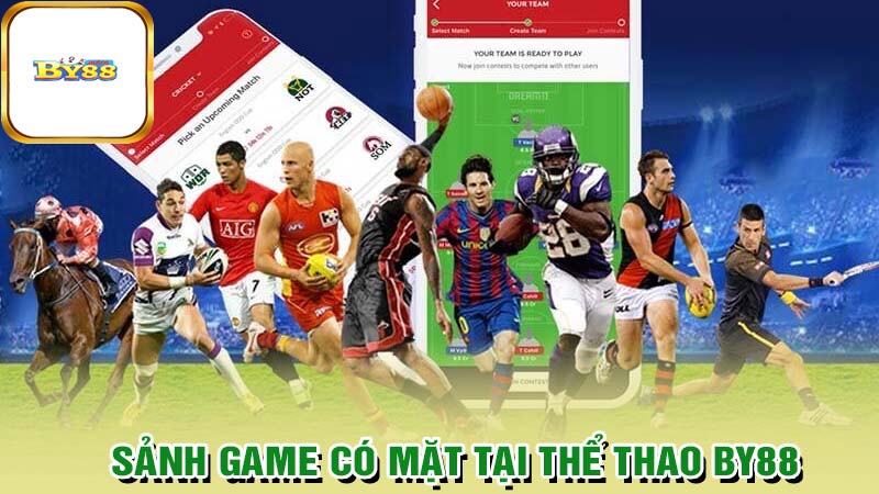 Sảnh game có mặt tại thể thao BY88