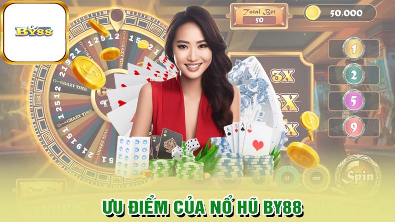 Ưu điểm của sảnh game nổ hũ BY88