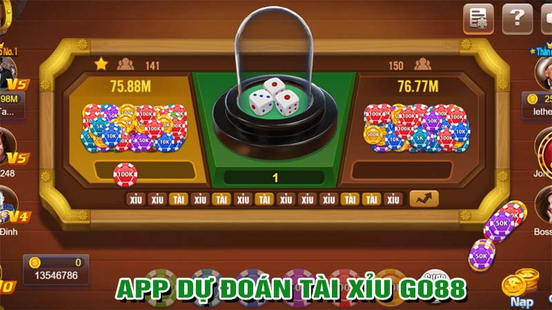 App dự đoán tài xỉu go88